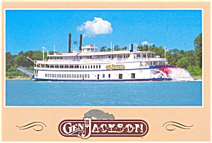 General Jackson Steam Boat Postcard Cs0547