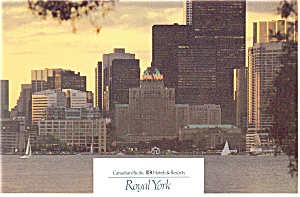 Royal York Hotel Toronto Ontario Canada Postcard Cs0784