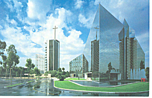 Garden Grove Ca Crystal Cathedral Tower Hope Postcard Cs0901