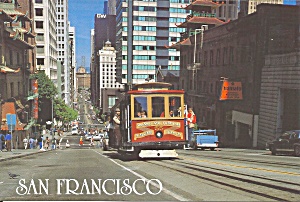 San Francisco Van Ness Ave Market Street Cable Car Cs11118