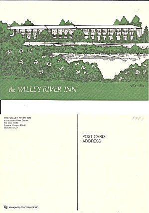 Eugene Oregon Valley River Inn Postcard Cs11148