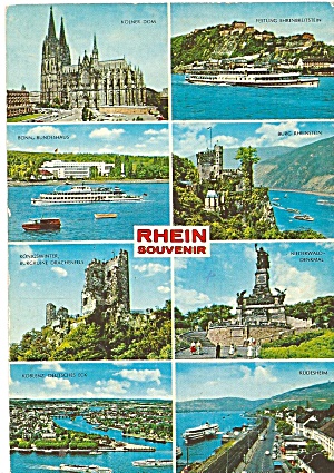 Rhine River Germany Scenes Cs11304