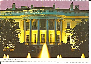 Washington Dc South Front White House At Night Cs11676