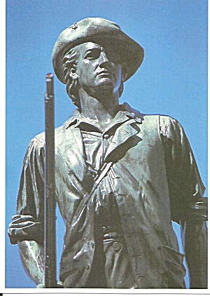 Minute Man National Historic Park Ma Statue Cs11940