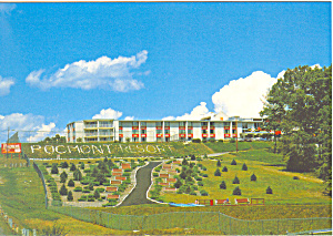 Pocmont Resort Bushkill Pa Postcard Cs1324