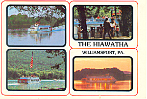 The Hiawatha At Williamsport Pa Postcard Cs2079