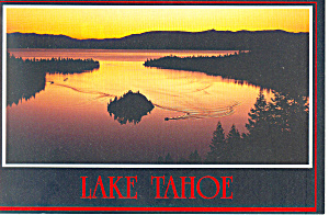 Emerald Bay Lake Tahoe Postcard Cs2339