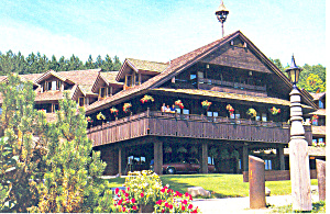 Trapp Family Lodge Stowe Vermont Postcard Cs2643