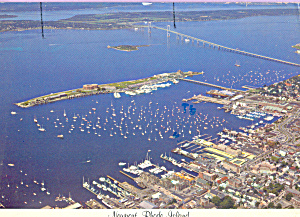 Aerial View Newport Rhode Island Cs3522