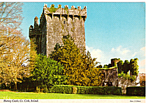 Blarney Castle Co Cork Ireland Postcard Cs5292