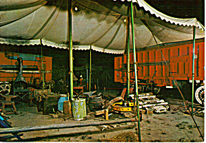 Circus Backyard Scene Ringling Museum Cs5501