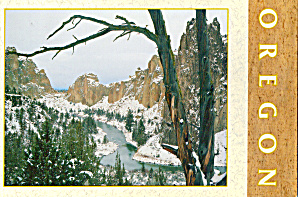 Smith Rock State Park Or Cs6308 In Winter