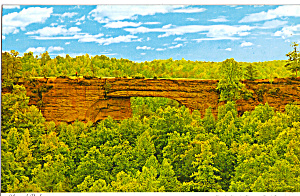 Natural Rock Bridge Daniel Boone National Forest Cs6332