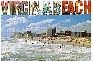 Beach Scene Virginia Beach Va Cs6509