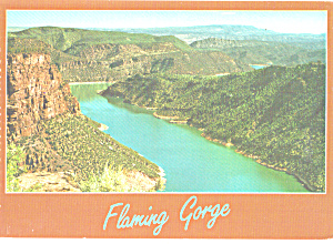 Flaming Gorge Reservoir In Utah And Wyoming Cs7936