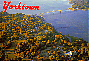 Aerial View Of Yorktown Virginia Cs8025