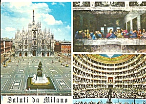 Milan Italy Three Views Cs8458