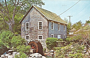 Brewster Cape Cod Ma Old Grist Mill Stony Brook Cs9676