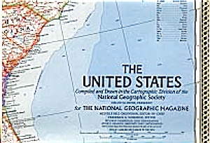 United States Map Feb 1968 Feb154