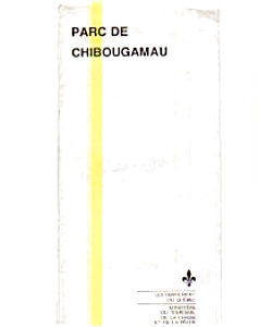 Quebec Parc De Chibougamau Map Feb3061