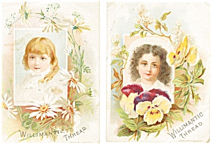 Victorian Advertising Trade Cards Lot 2 N0314