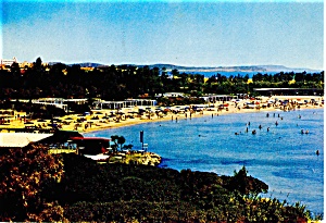 Glyphada Greece Coastal Scene Postcard N0573