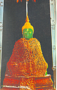 Emerald Buddha Bangkok Thailand Postcard N1024