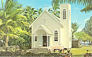 Star Of The Sea Church Kalapanau Hawaii N1223