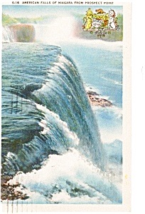 American Falls Of Niagara Postcard P0381