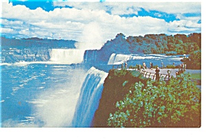 Niagara Falls Ny From Prospect Point Postcard P10535