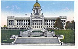 Frankfort Ky State Capitol Postcard P11291