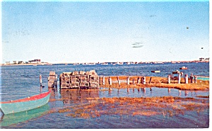 Rye New Hampshire Rye Harbor Postcard P12463 1957