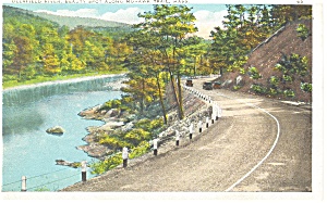 Mohawk Trail Ma Deerfield River Postcard P126081934