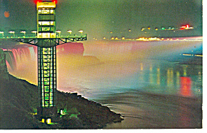 Observation Tower Niagara Falls Canada Postcard P13631