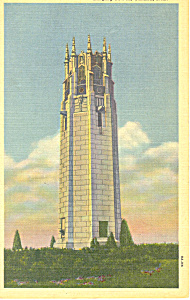 Omaha Ne Singing Tower Postcard P15541