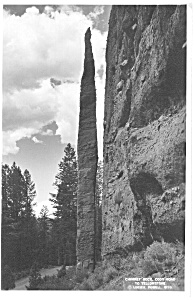 Chimney Rock Cody Rd Yellowstone Photo P1645