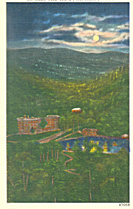 Night Scene Montreat North Carolina Postcard P16809