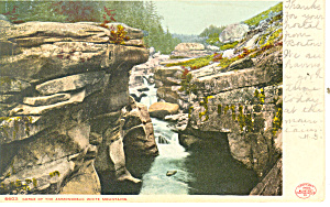 Gorge Of The Ammonoosuc White Mountains Nh Postcard P17134