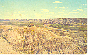 Badlands North Dakota Postcard P17204 1965