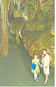 Princess Column Luray Caverns Va Postcard P18294