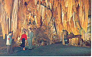 The Ballroom Luray Caverns Va Postcard P18297