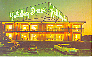 Holiday Inn Nc Cars Of 60s Postcard P18483
