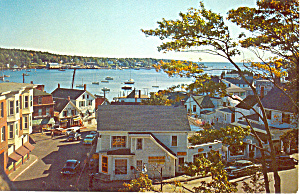 Boothbay Harbor Maine Postcard P18692 1969