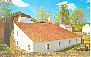 Cast House Hopewell Village Pa Postcard P18779