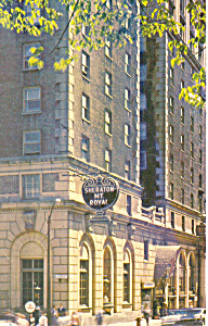 Sheraton Mt Royal Hotel Montreal Quebec Canada P18974