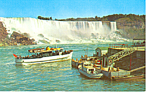 Maid Of The Mist Niagara Falls Canada Postcard P19036