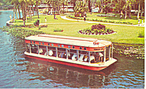 Glass Bottom Boat Silver Springs Florida Postcard P19212