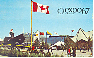 Ile De Norte Dame Expo 67 Montreal Postcard P19321