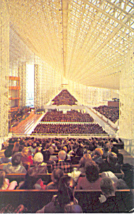 Interior Crystal Cathedral Garden Grove California P19464
