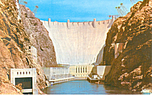 Boulder Dam Nevada Arizona P19719